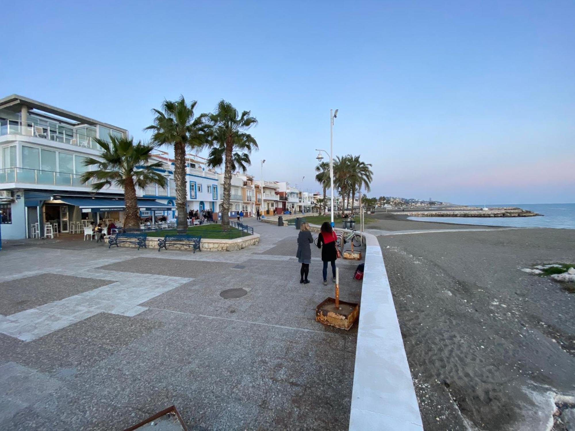 Beach Pedregalejo Málaga Esterno foto